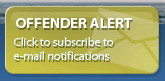 Offender Alerta: Clique aqui para E-mails de alerta